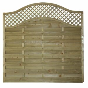 Omega Lattice Fence Panel