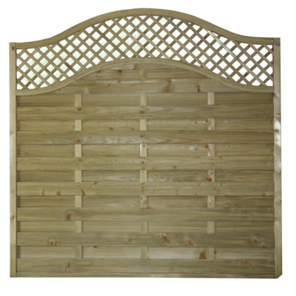 Omega Lattice Fence Panel